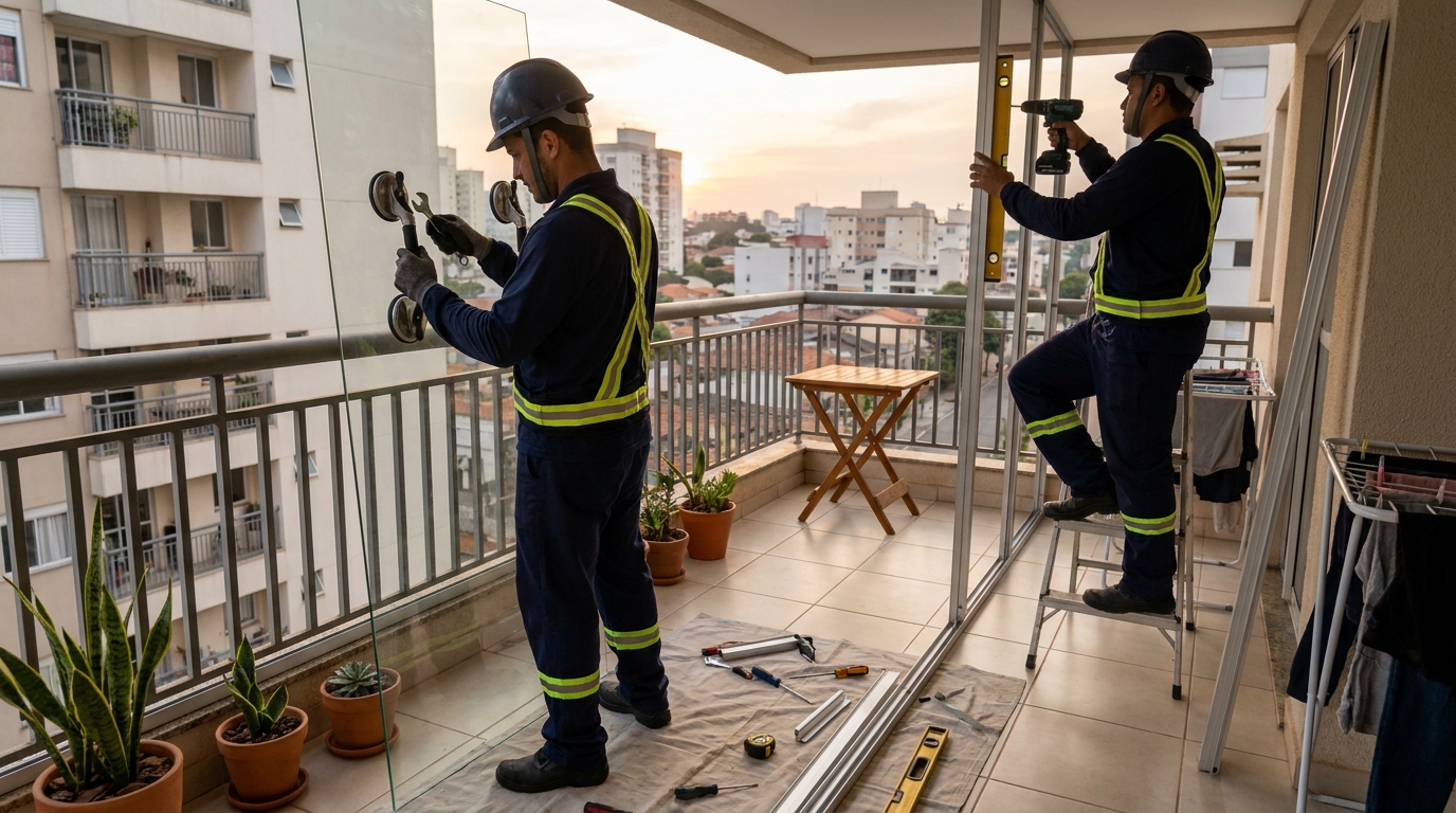 Divisórias em Vidro em Bauru‑SP