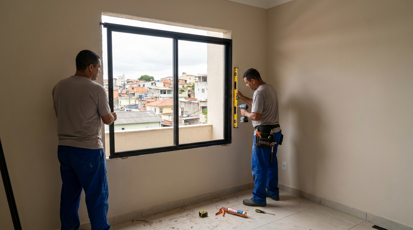 Fechamento de Ambientes em Bauru‑SP