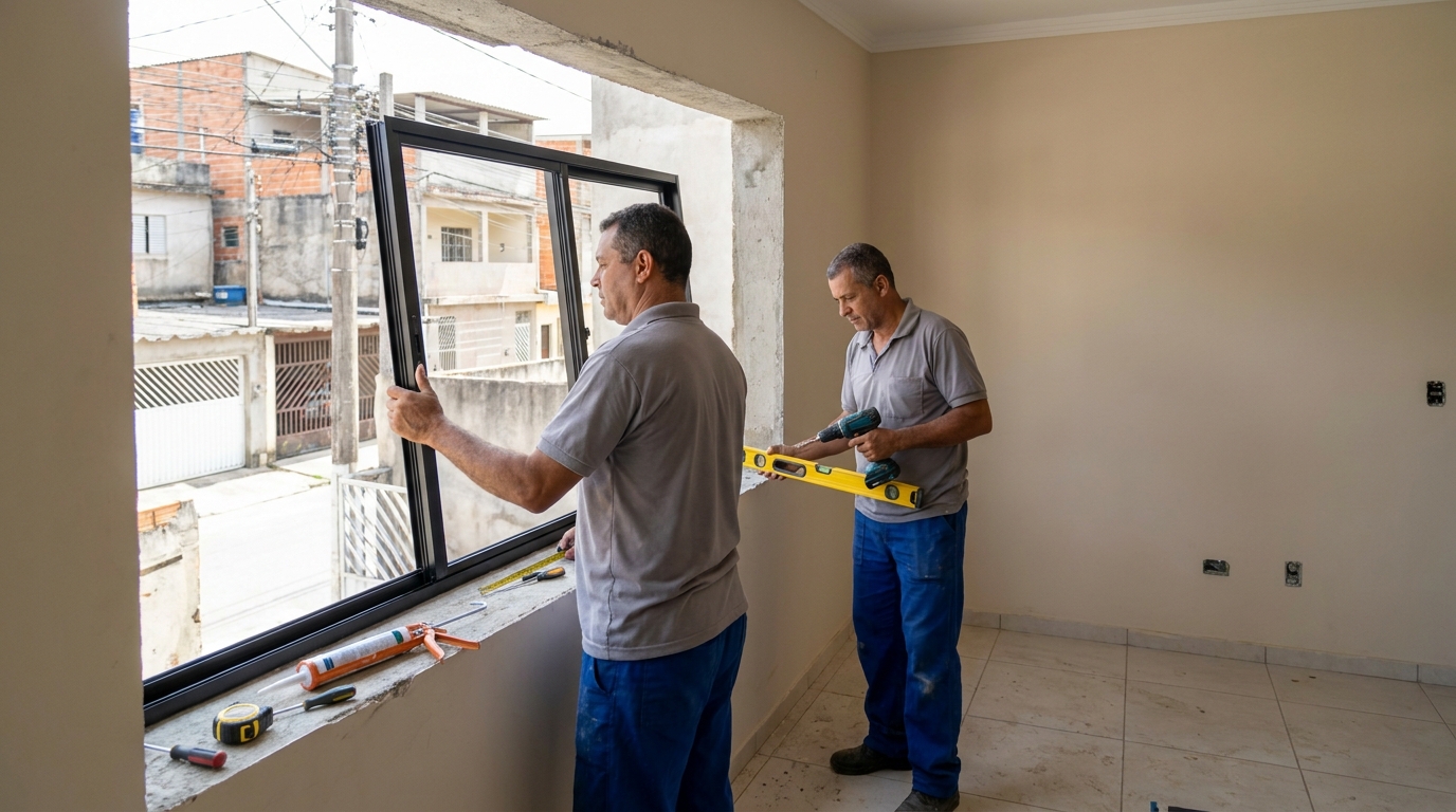 Esquadrias de Alumínio em Bauru‑SP